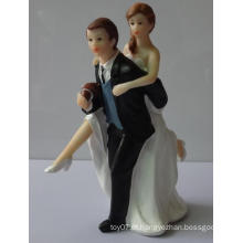 3D personalizados lembrança do casamento PVC plástico brinquedos figura de ação